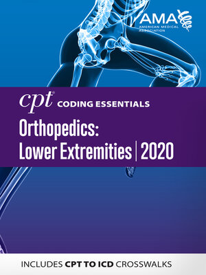 cover image of CPT Coding Essentials for Orthopedics: Lower Extremities 2020